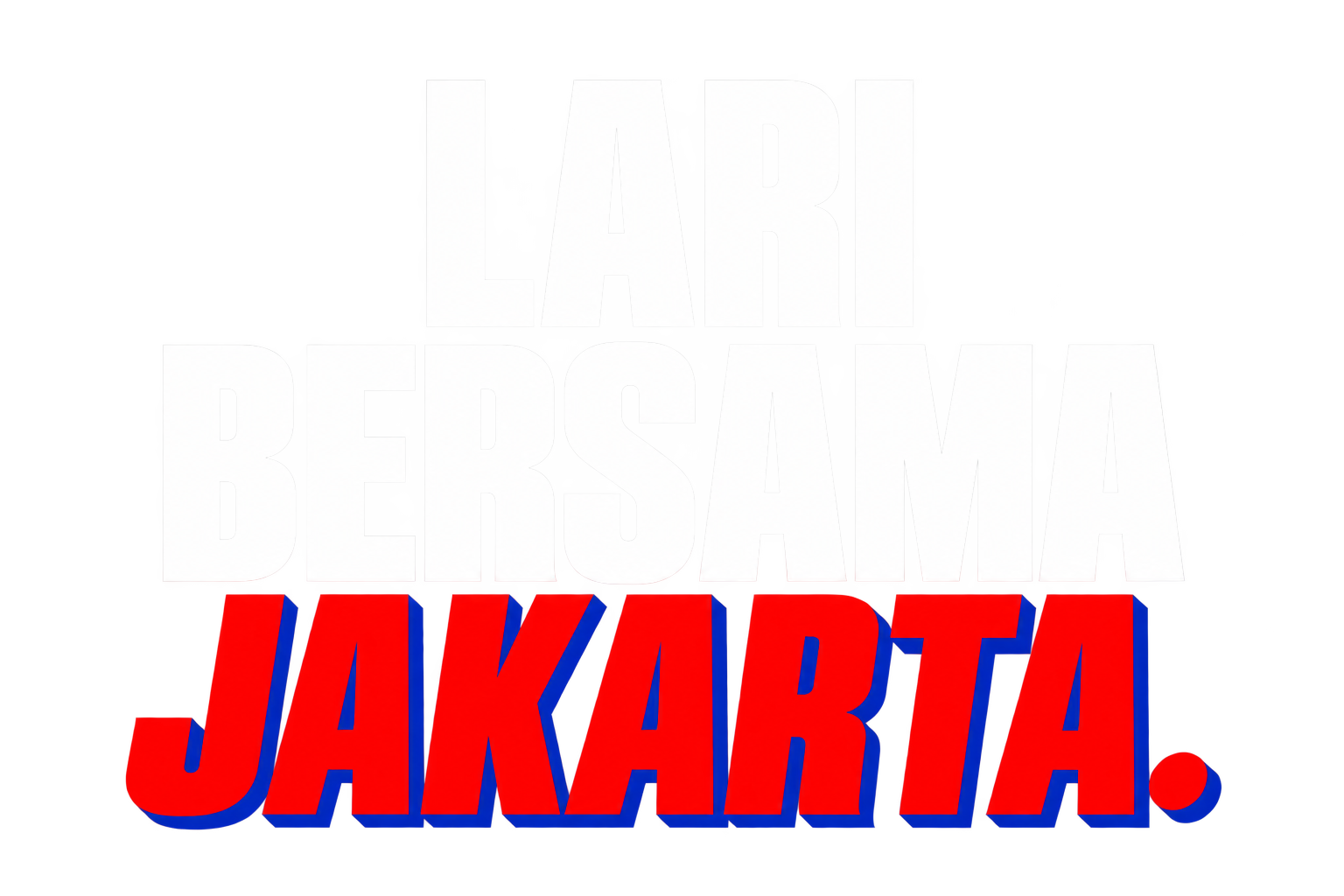 Lari bersama Jakarta.